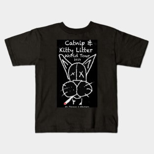 whiskers world tour Kids T-Shirt